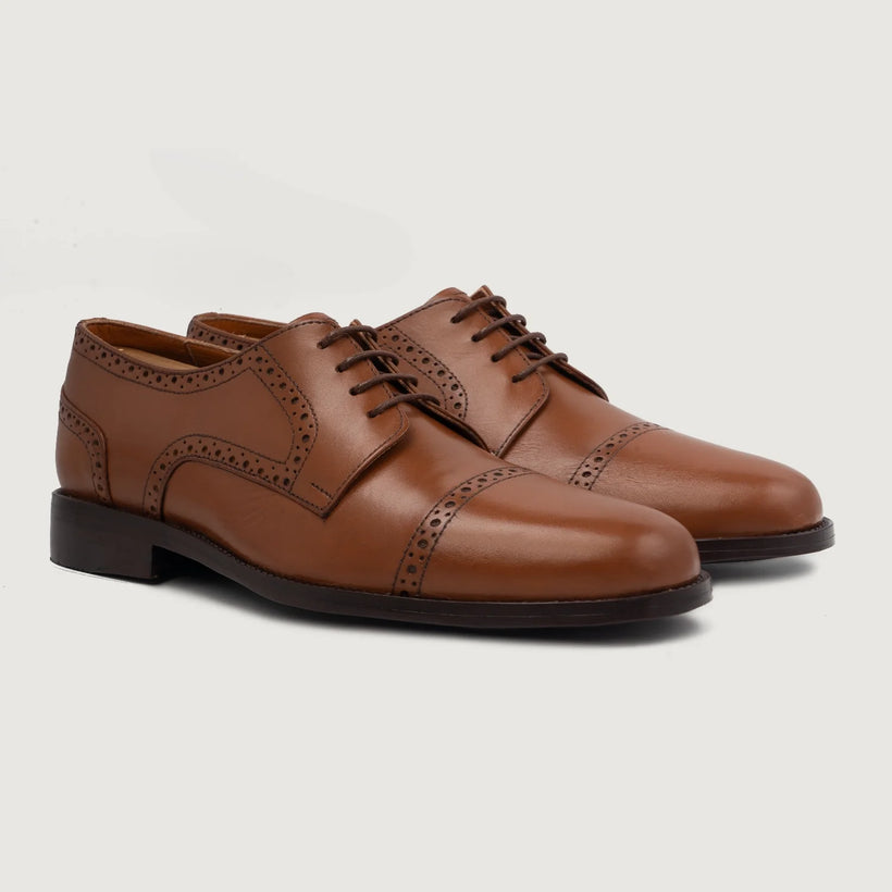Dirk Brogues Derby Рыжая Leather Shoes мужская