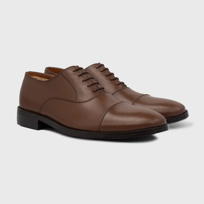 Professor Oxford Коричневая Leather Shoes мужская