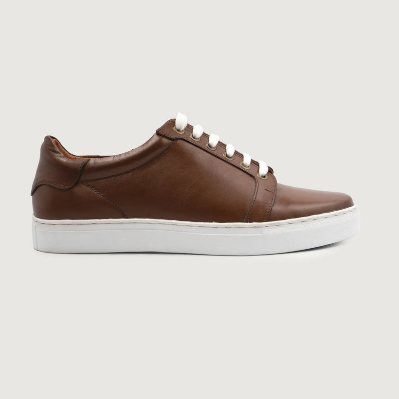 Carter Runn Коричневая Leather Sneakers мужская