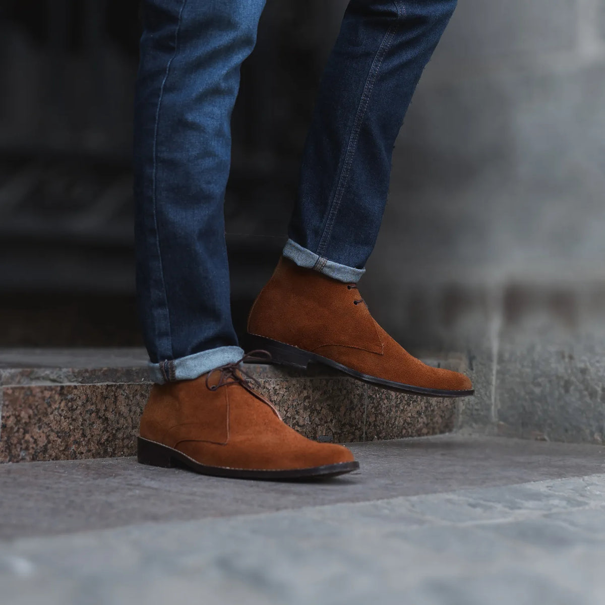Orlaven Corry Chukka Коричневый Suede Кожаные ботинки для Мужчин footwear image 9