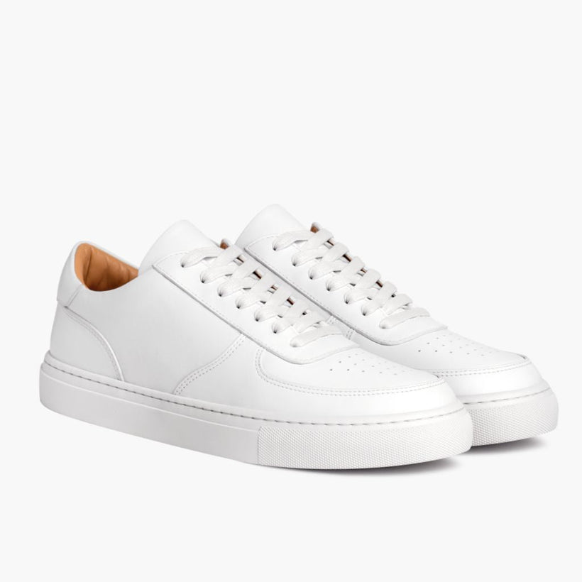 Court White Leather Sneakers женская