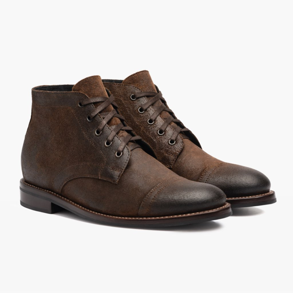 Cadet Mocha Кожаные ботинки для Мужчин in Mocha Full-Grain Leather - Вид сбоку | Купить в официальном онлайн-магазине