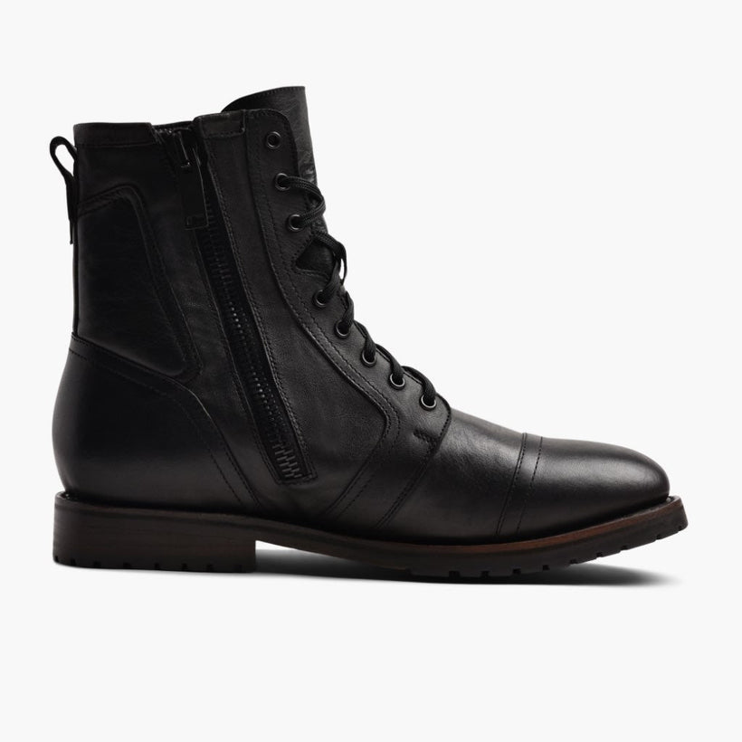 Casa Moto Черная Leather Boots мужская