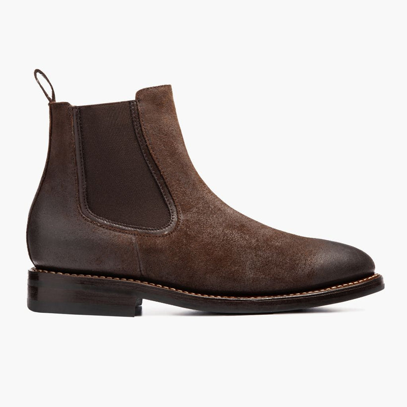 Duke Chocolate Suede Leather Boots мужская