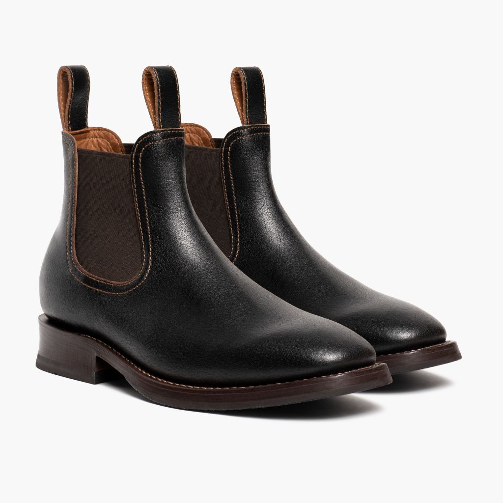 Journeyman Cacao Кожаные ботинки для Мужчин in Classic Full-Grain Leather - Вид сбоку | Купить в официальном онлайн-магазине