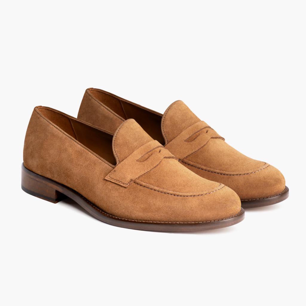 Lincoln Cider Кожаные лоферы для Мужчин in Classic Full-Grain Leather - Вид сбоку | Купить в официальном онлайн-магазине