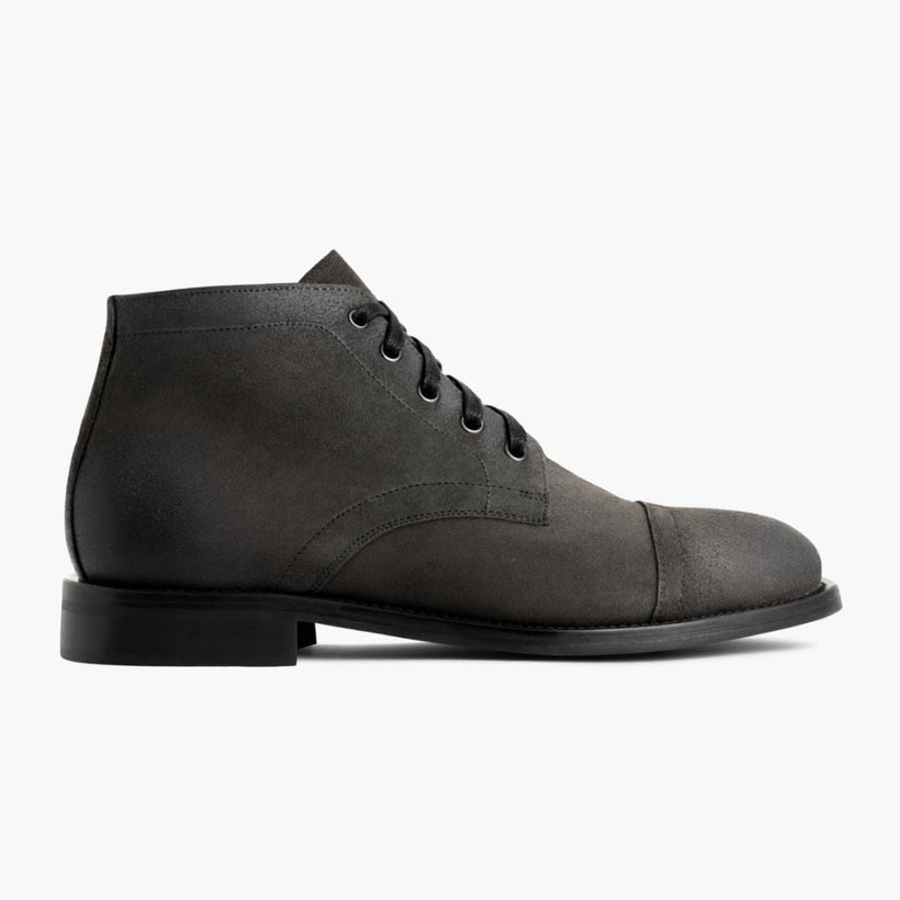 Cadet Shadow Grey Leather Boots мужская