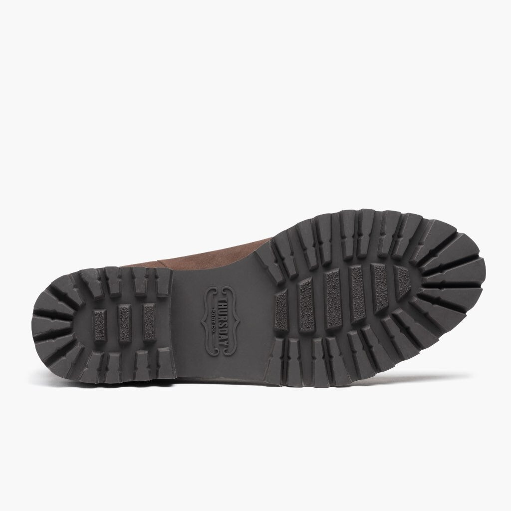 High-Traction Rubber Outsole & Lug Tread Pattern on Legend Truffle Кожаные ботинки для Женщин