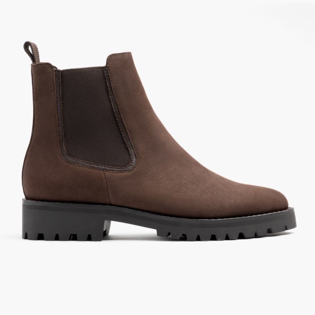 Legend Truffle Кожаные ботинки для Женщин in Classic Full-Grain Leather - Вид сбоку | Купить в официальном онлайн-магазине
