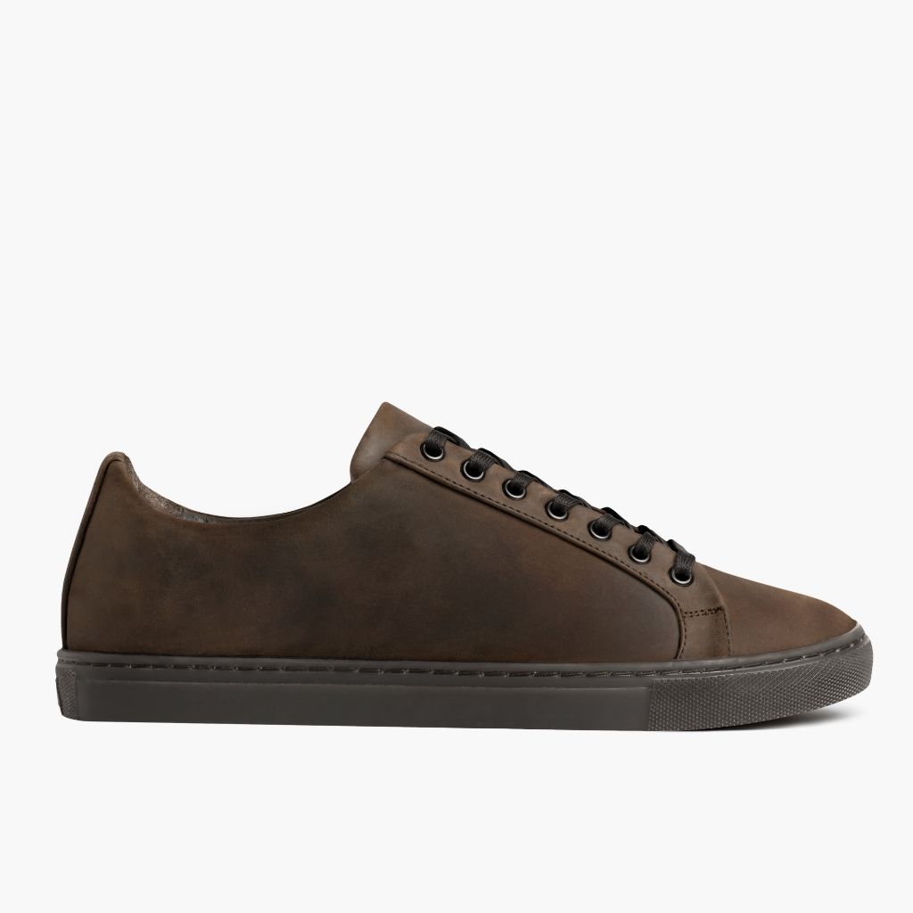 Classic Full-Grain leather Sneakers - Рантовая конструкция Goodyear Welt и носок обуви
