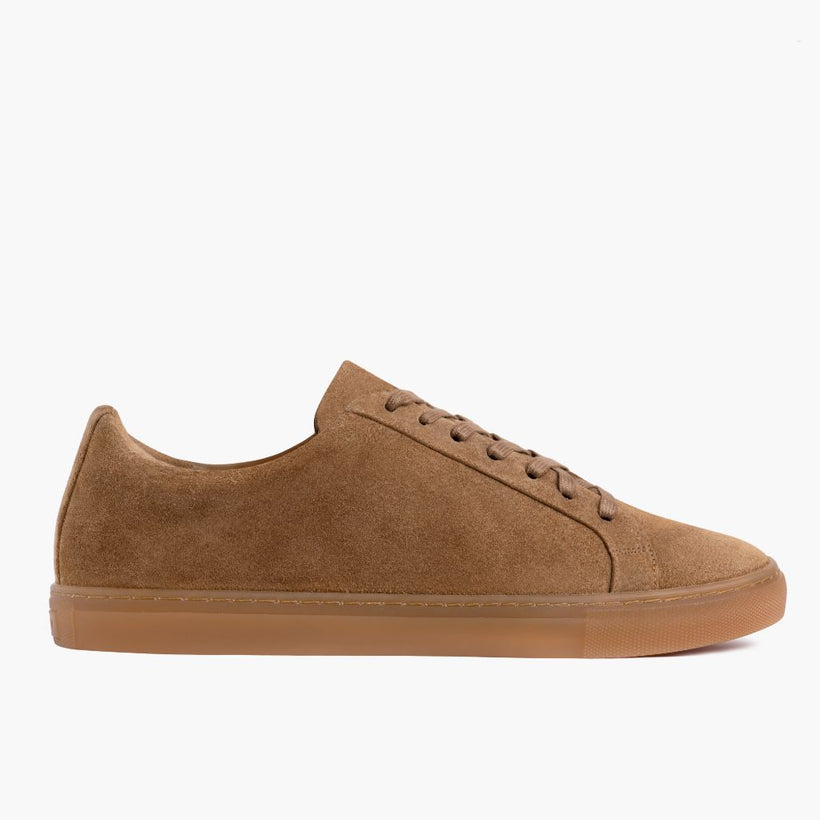 Premier Low Top Camel Leather Sneakers женская