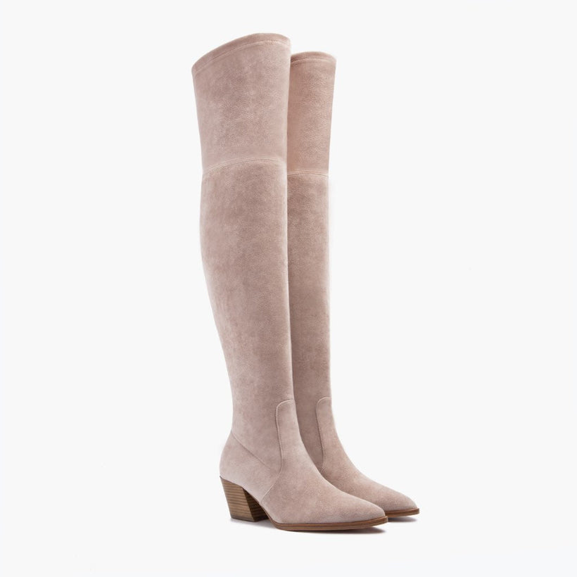 Tempest Sand Leather Boots женская