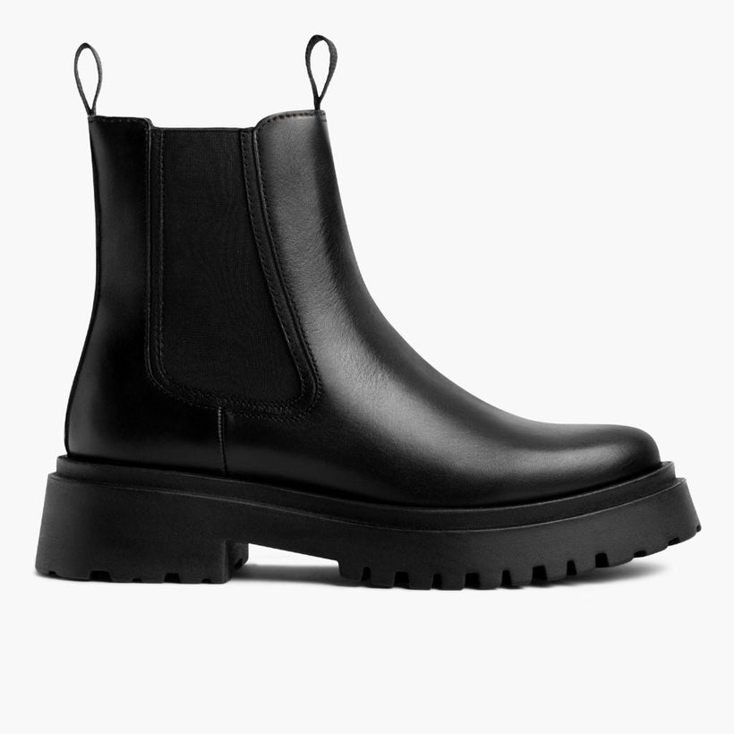 Legend Platform Черная Leather Boots женская