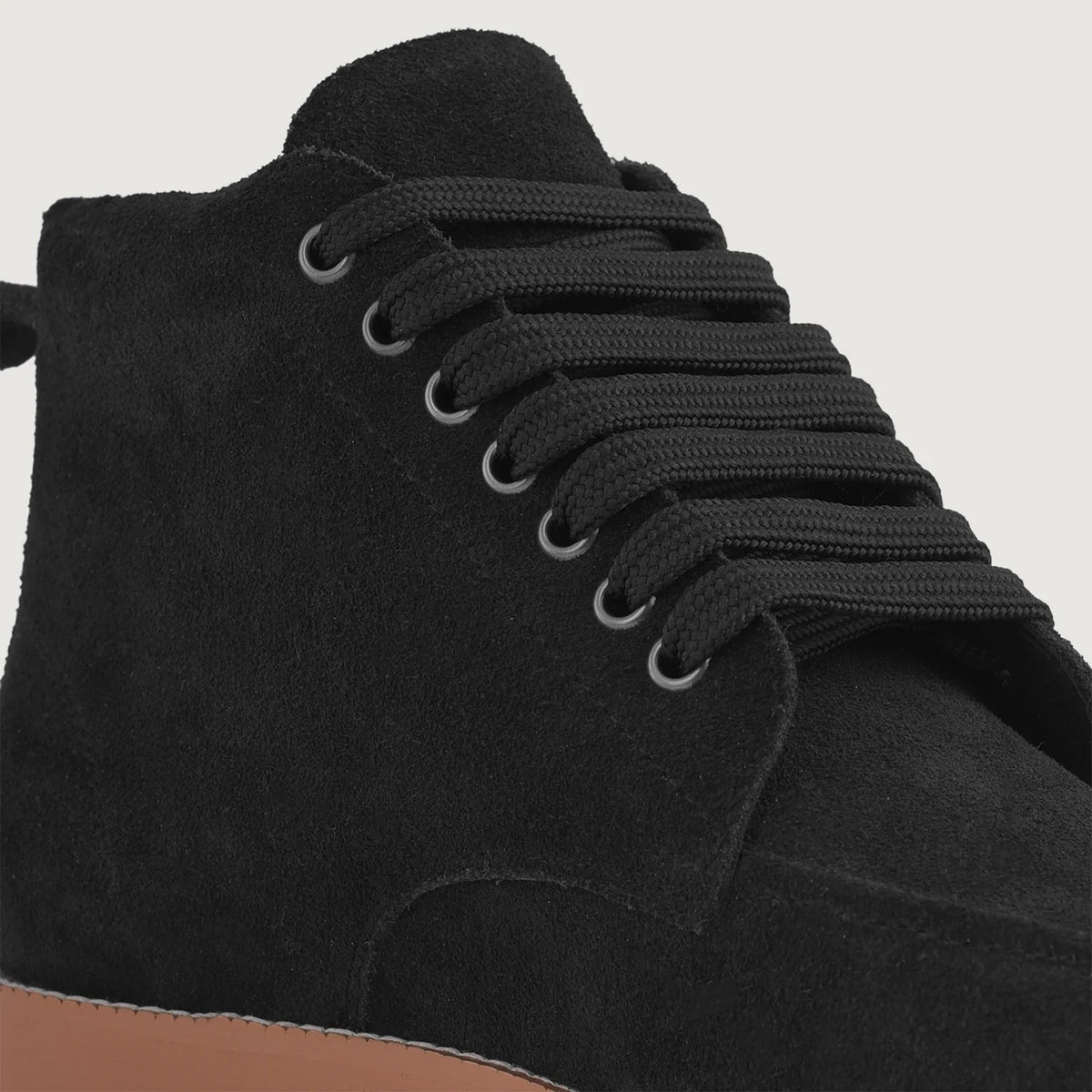 High-Traction Rubber Outsole & Lug Tread Pattern on Bearman Кожаные ботинки для Мужчин