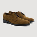 Dirk Brogues Derby Коричневый Suede Кожаная обувь - StudGuard для Мужчин