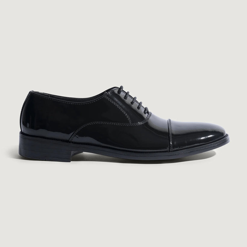 Professor Oxford Черная Patent Leather Shoes мужская