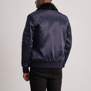 
Authentic Satin Grain Texture & Heavy-Duty Seam Stitching Detail