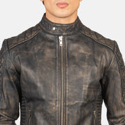 
Fernando Стеганый Кожаная куртка-косуха для Мужчин – alternate product view 6