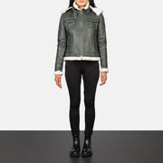 
Fiona Hooded Дубленка из овчины для Женщин – alternate product view 2