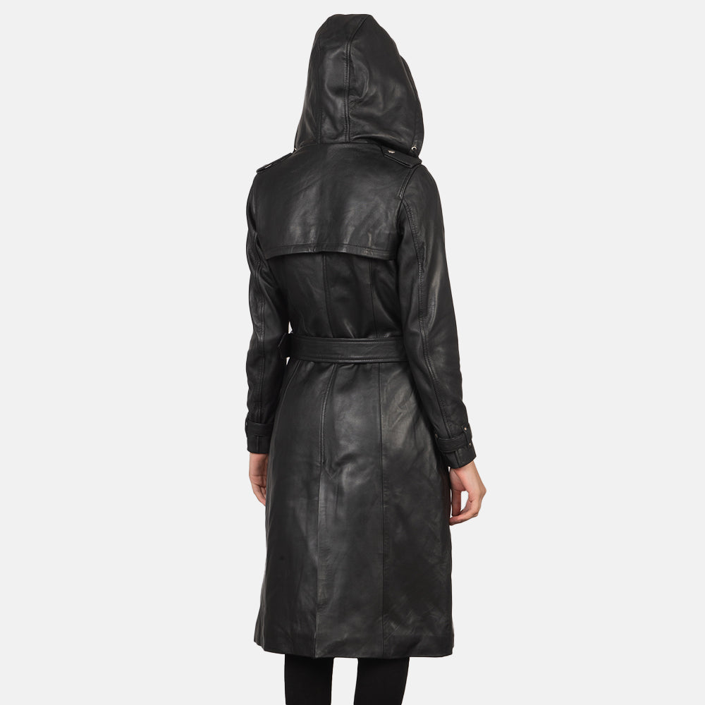 Authentic Sheepskin Leather with Semi-aniline Finish Grain Texture & Heavy-Duty Seam Stitching Detail