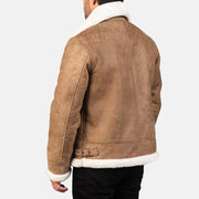 
Francis B-3 Черный Кожаный бомбер для Мужчин – alternate product view 5