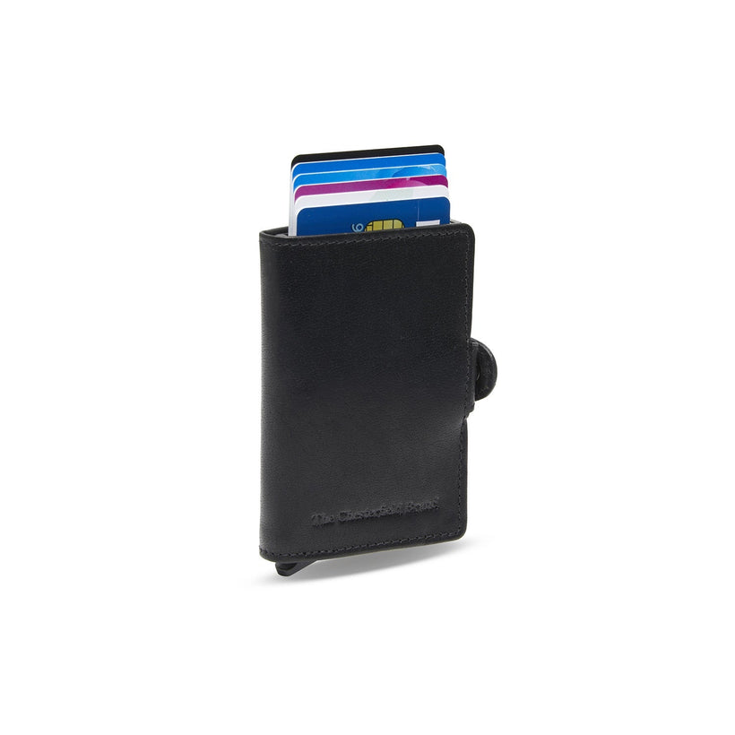 Baldwin Full-Grain Leather Card Holder женская