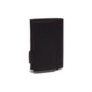 
Classic 100% Full-Grain Leather Card Holder - Вид сзади с усиленными кожаными ремнями и прострочкой