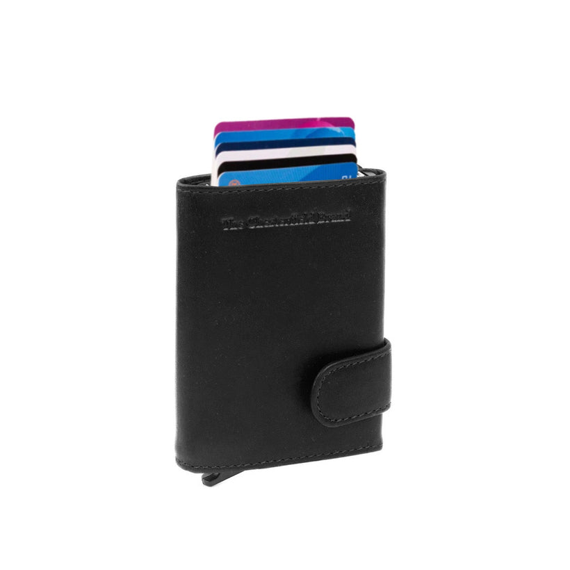 Leicester Full-Grain Leather Card Holder женская