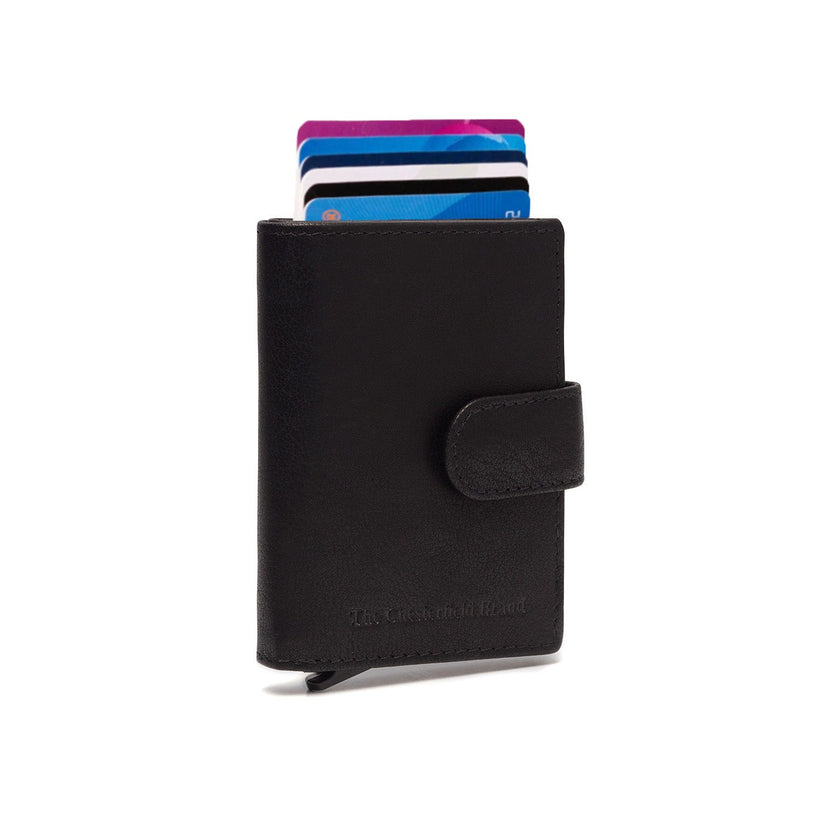 Prague Full-Grain Leather Card Holder женская