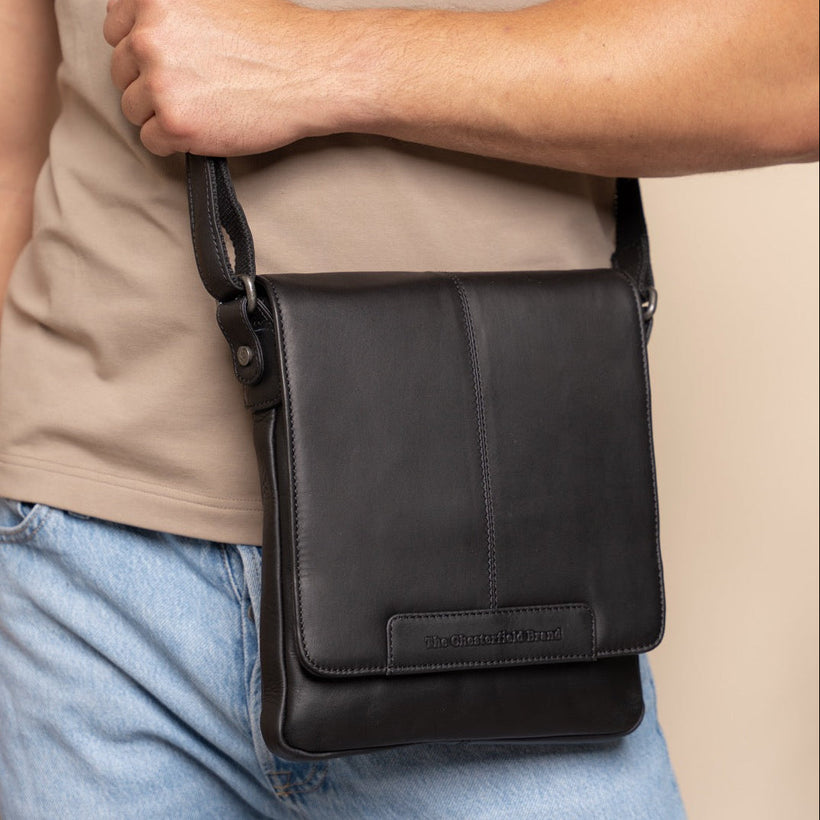 Bodin Full-Grain Leather Crossbody Bag женская