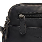 
Classic 100% Full-Grain leather Bag - Вид сзади с усиленными кожаными ремнями и прострочкой