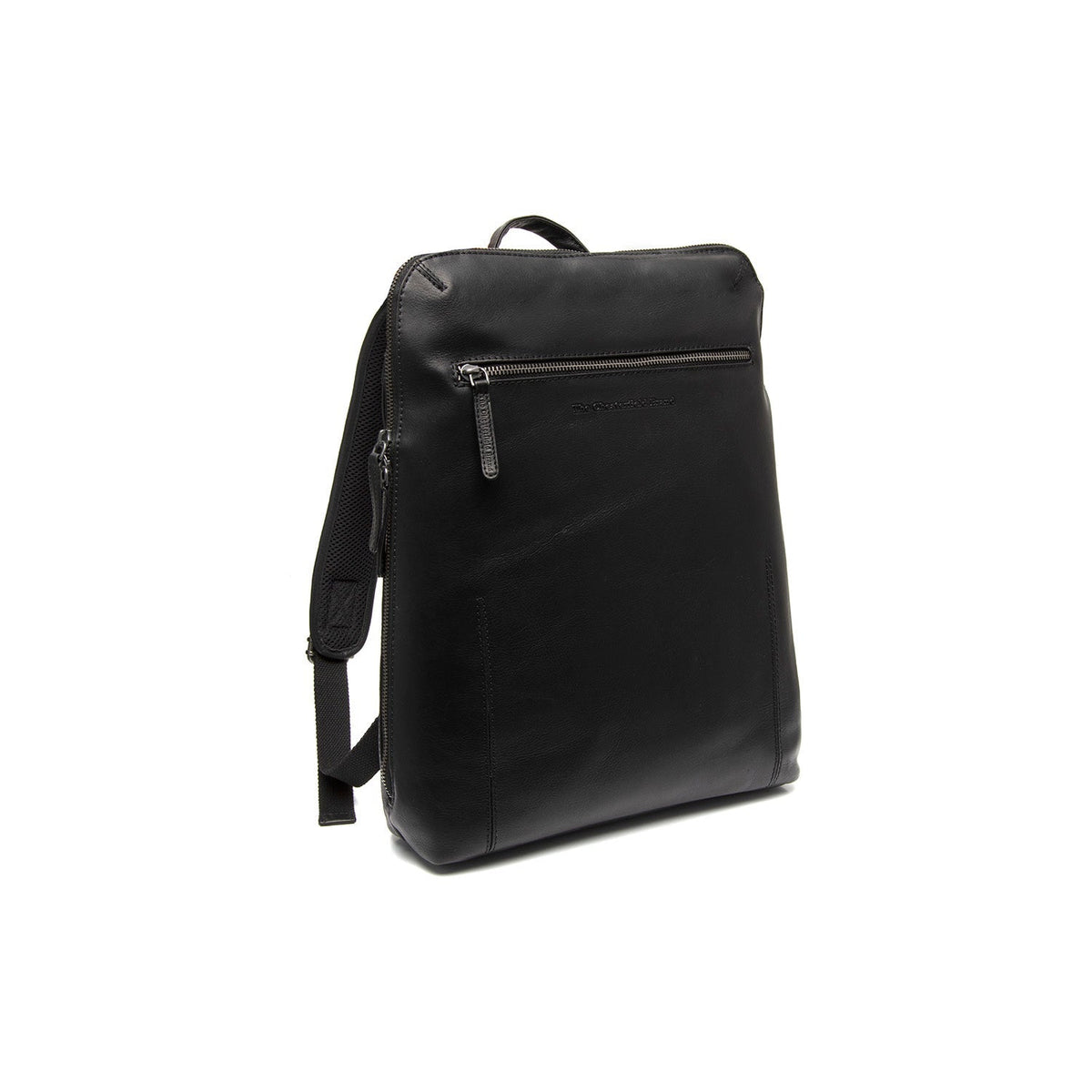 Filmore Full-Grain Leather Laptop Backpack из классической 100% цельнозерновой кожи - Full Exterior Вид спереди и приталенный силуэт | Купить в официальном онлайн-магазине