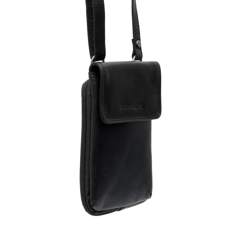 Langley Full-Grain Leather Phone Bag женская