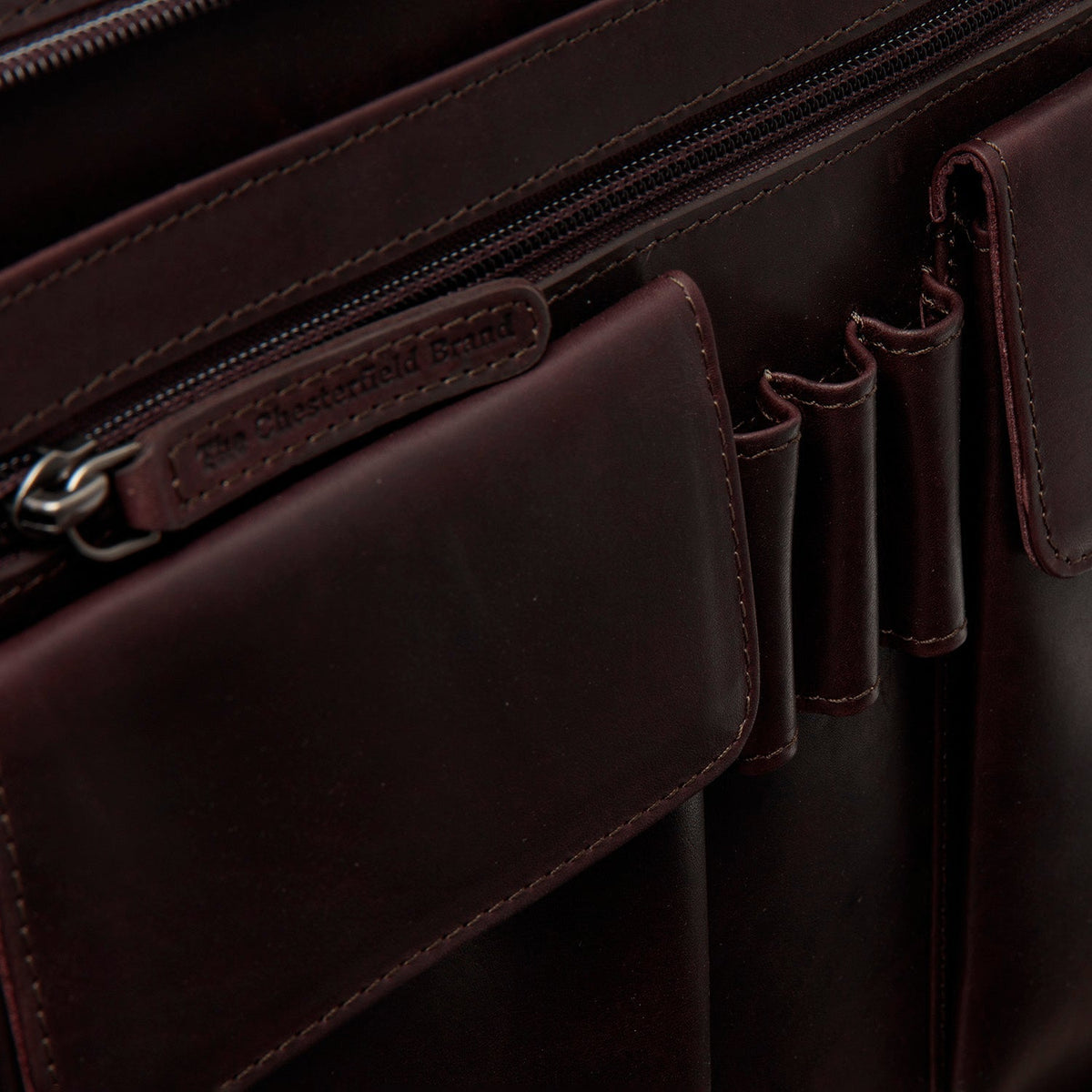 
Brown Leather Portfolio Moreton для Женщин для Женщин, detail view 3