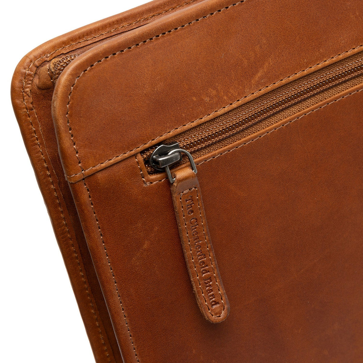 
Cognac Leather Portfolio Moreton для Женщин для Женщин, detail view 4