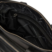 
Classic 100% Full-Grain leather Bag - Вид сзади с усиленными кожаными ремнями и прострочкой