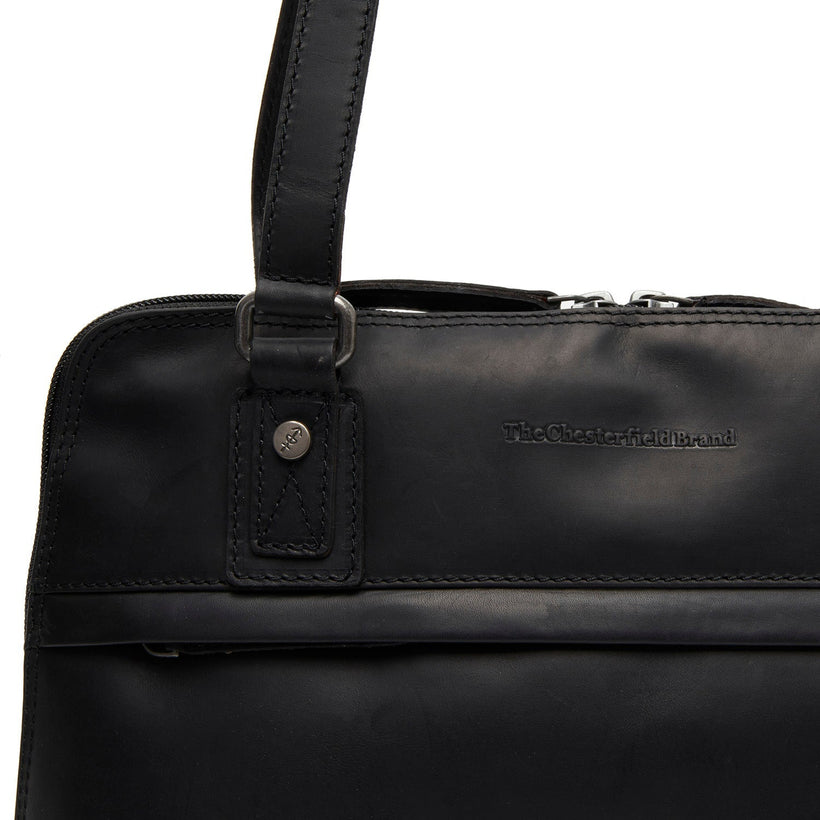 Belgrado Full-Grain Leather Shoulder Bag женская