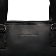 
Classic 100% Full-Grain leather Bag - Вид сзади с усиленными кожаными ремнями и прострочкой