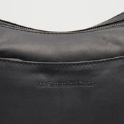 
Classic 100% Full-Grain leather Bag - Вид сзади с усиленными кожаными ремнями и прострочкой