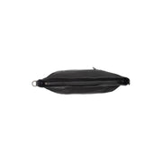 Solid Antique Brass Hardware &amp; Heavy-Duty Dual Zipper Detail on Zira Full-Grain Leather Shoulder Bag