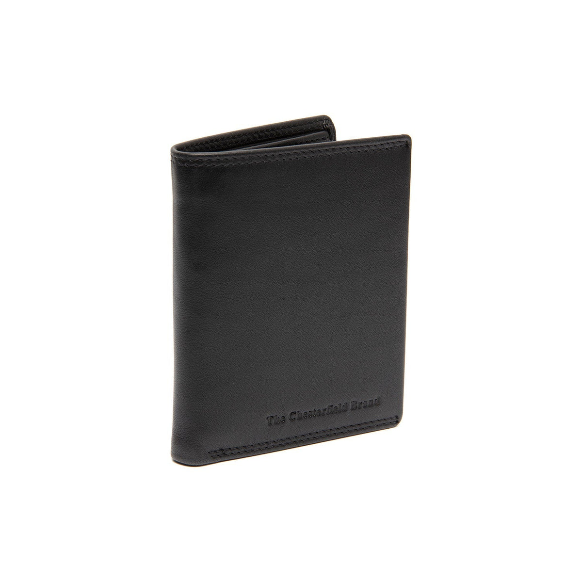 Vincent Full-Grain Leather Wallet in Classic 100% Full-Grain Leather - Full Exterior Front Profile View | Buy Online
