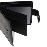Yamba Full-Grain Leather Wallet - Structured Side Profile Showing Gusset Depth &amp; Expansion Capacity