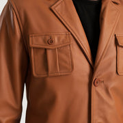 
Ray Cutler Кожаная куртка для Мужчин – alternate product view 6