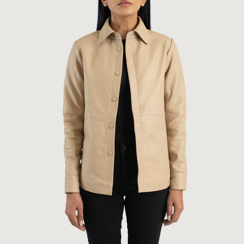 Zenith Shirt Кожаная куртка для Женщин
