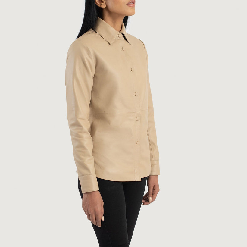 Zenith Shirt Кожаная куртка для Женщин